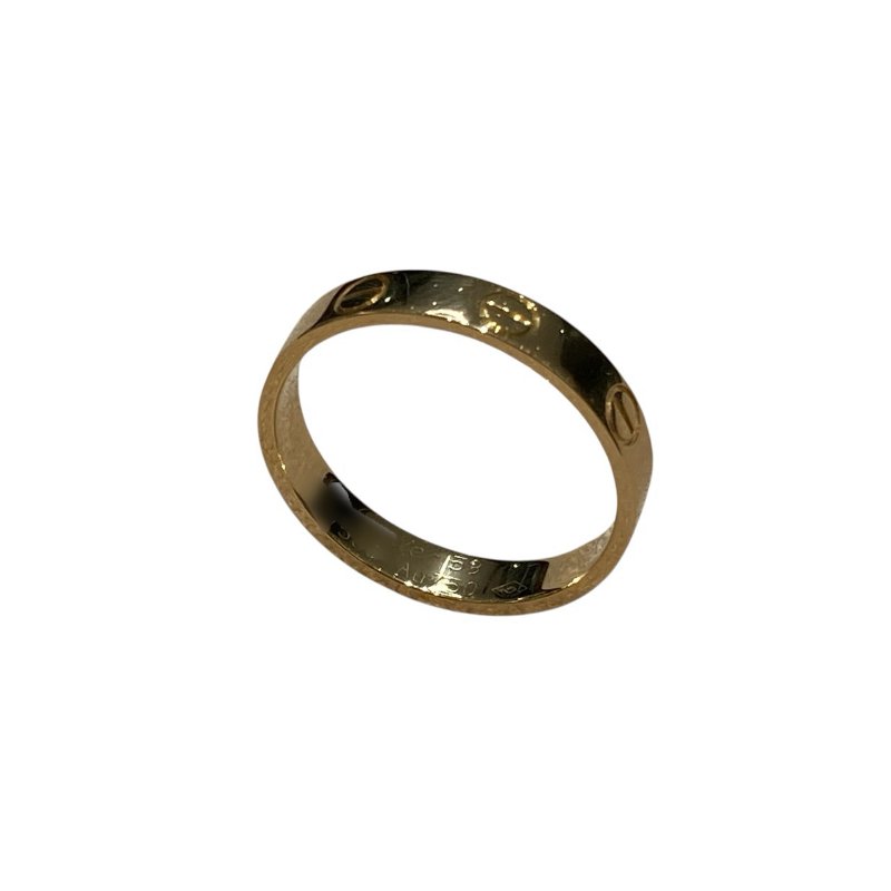 CARTIER 卡地亞 B4085053 MINI LOVE RING 戒指 SIZE:53 18K 戒指 YG-1