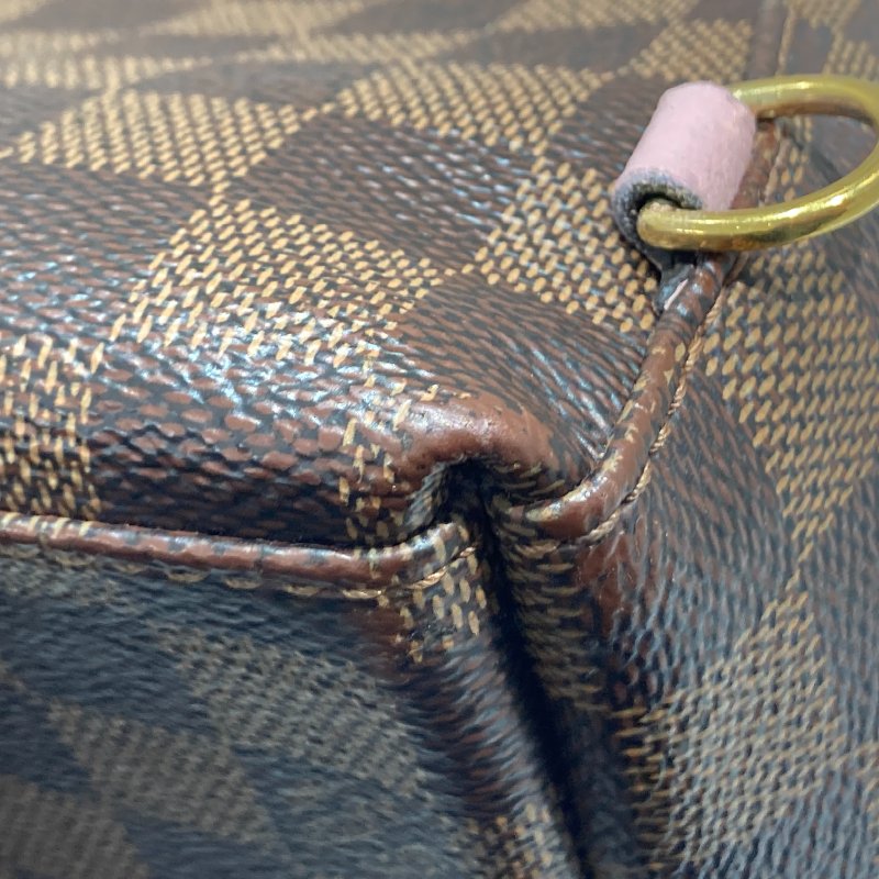 LOUIS VUITTON 路易威登 N42259 CLAPTON BACKPACK PVC帆布 老花 後背包 側背包 棕色/粉紅-10