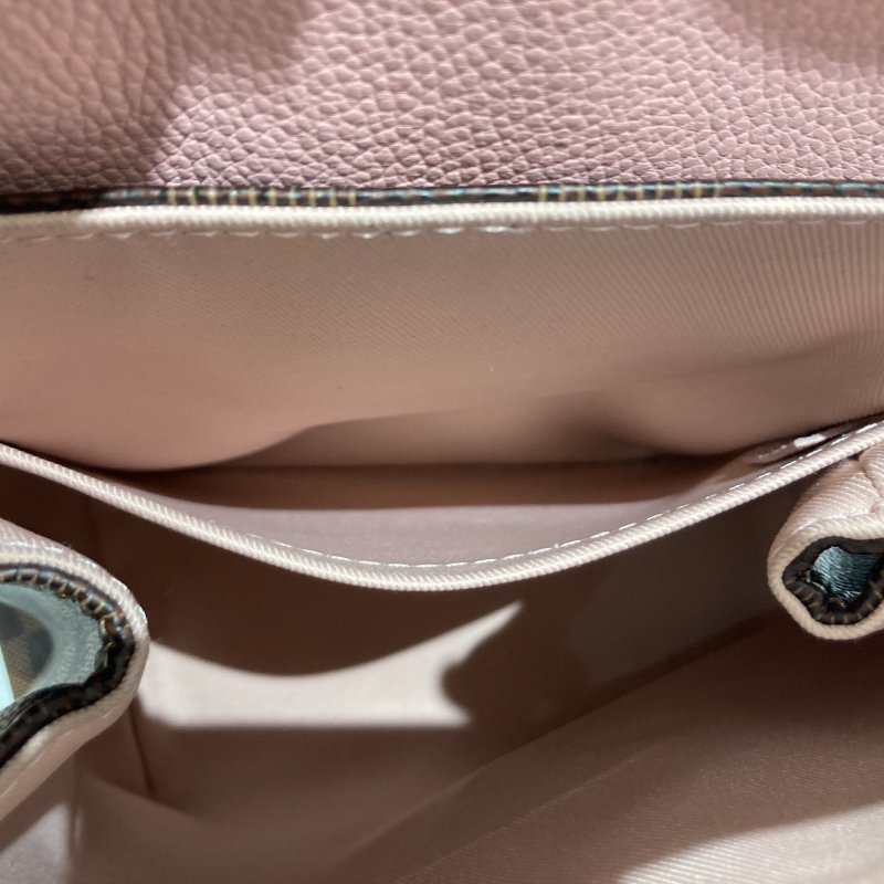 LOUIS VUITTON 路易威登 N42259 CLAPTON BACKPACK PVC帆布 老花 後背包 側背包 棕色/粉紅-15
