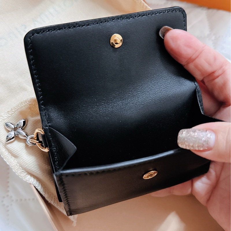 全新正品 LV三折短夾M15081 Mini Trifold Wallet LV Bloom-9
