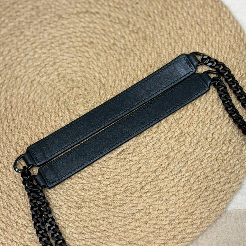 (全黑鐵標!稀有!更帥氣😎)🏷YSL 聖羅蘭.Niki Baby 新款D扣 So Black-21