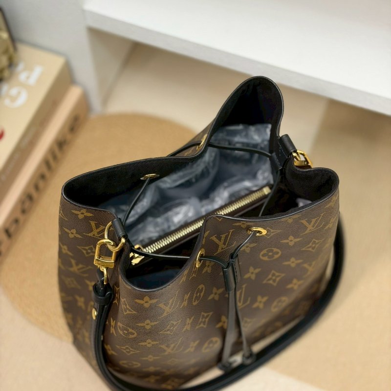 🏷LV 路易威登．NeoNoe MM 老花水桶包 M44020-8