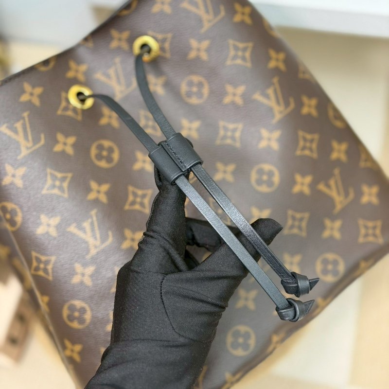 🏷LV 路易威登．NeoNoe MM 老花水桶包 M44020-10