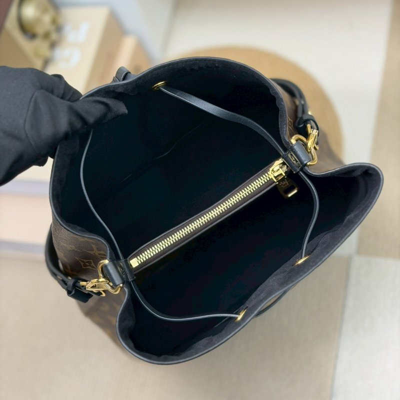 🏷LV 路易威登．NeoNoe MM 老花水桶包 M44020-12