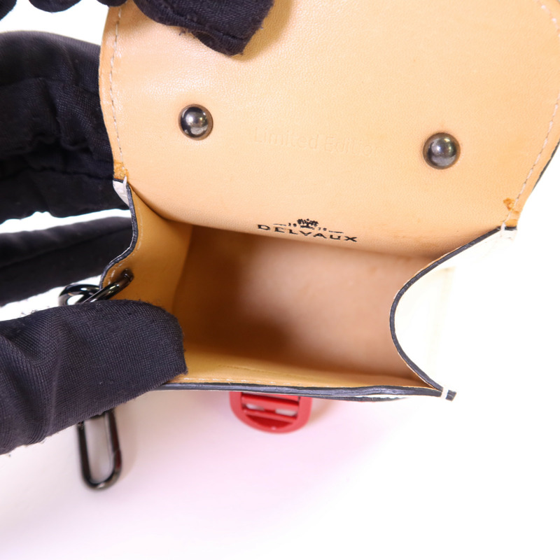 Delvaux 牛皮皮革Brillant Bag Charm掛飾-5