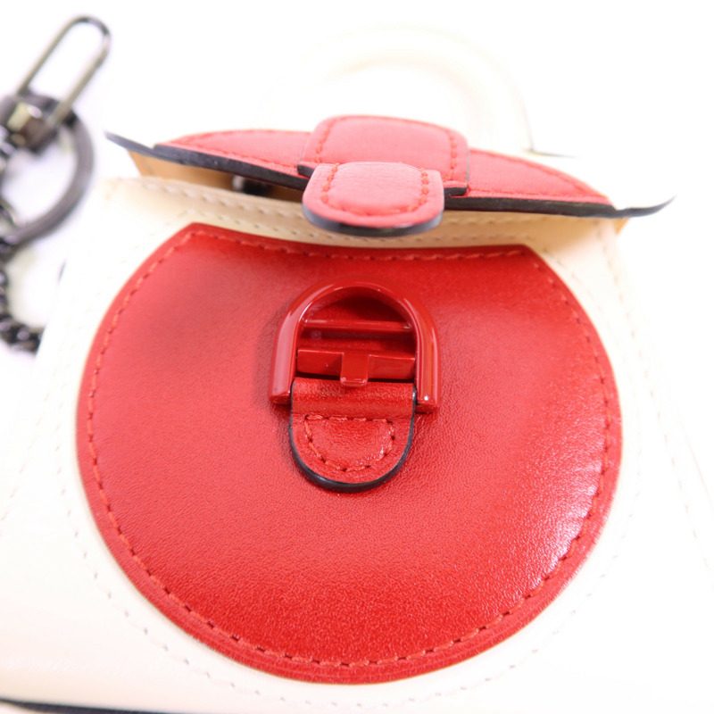 Delvaux 牛皮皮革Brillant Bag Charm掛飾-9