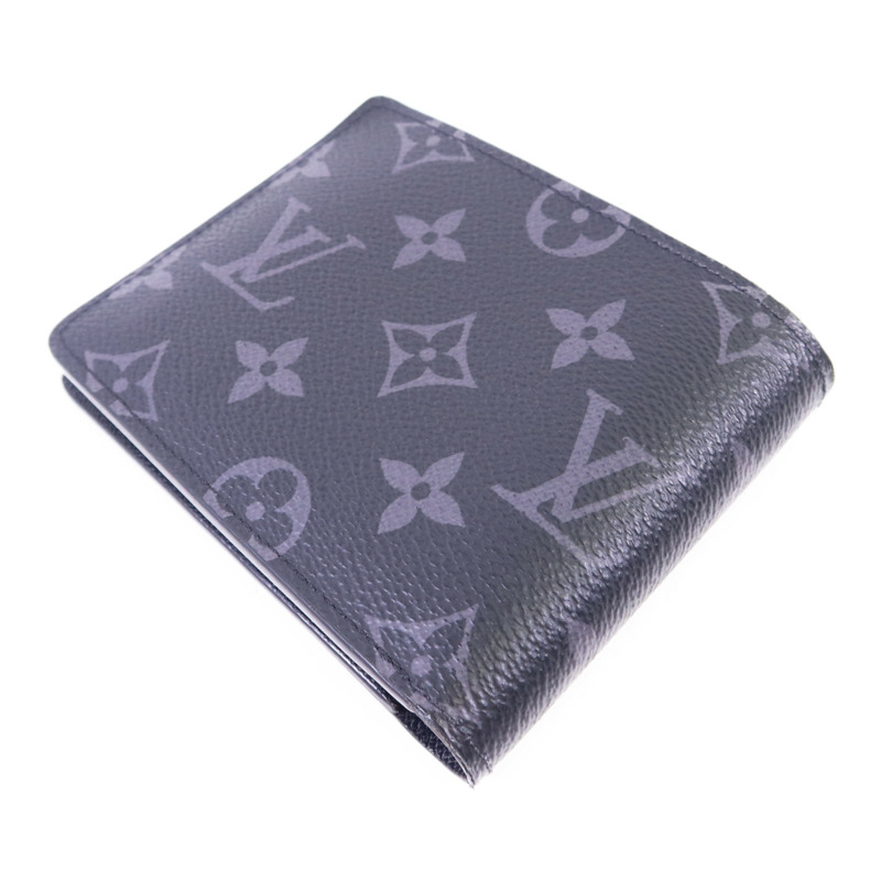 LOUIS VUITTON Monogram Eclipse Multiple錢包-3