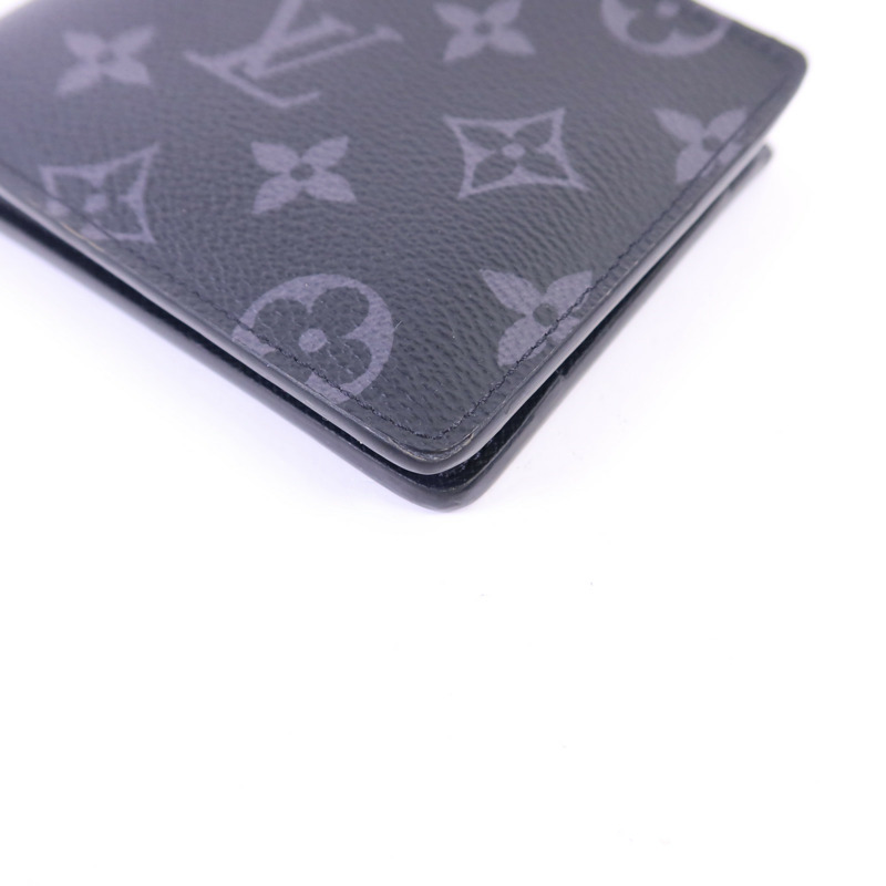 LOUIS VUITTON Monogram Eclipse Multiple錢包-7