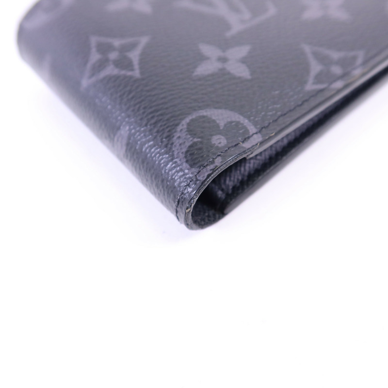 LOUIS VUITTON Monogram Eclipse Multiple錢包-8