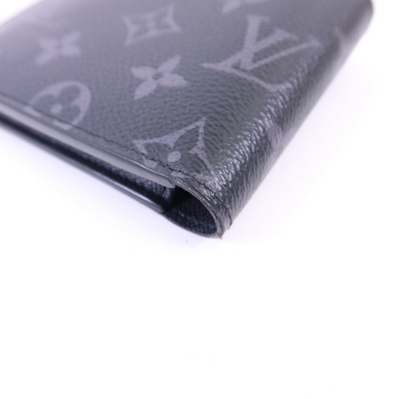 LOUIS VUITTON Monogram Eclipse Multiple錢包-9