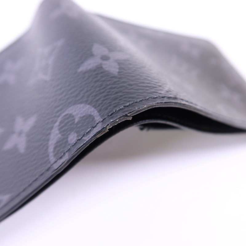 LOUIS VUITTON Monogram Eclipse Multiple錢包-12
