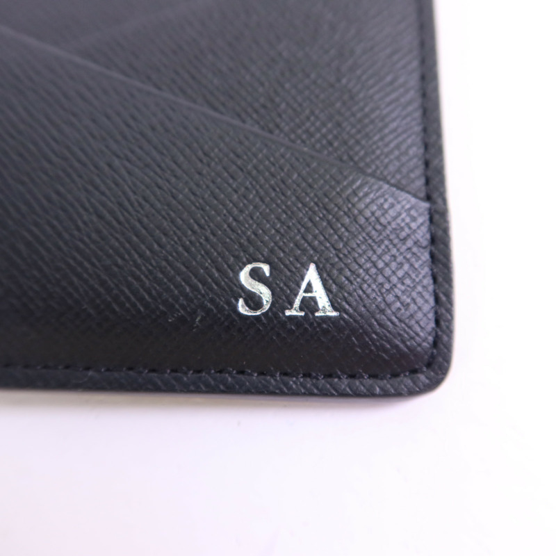 LOUIS VUITTON Monogram Eclipse Multiple錢包-13