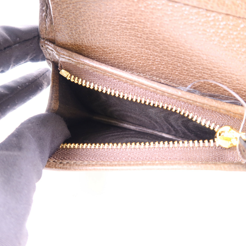 GUCCI 塗層帆布Ophidia Case Wallet金扣錢包-6