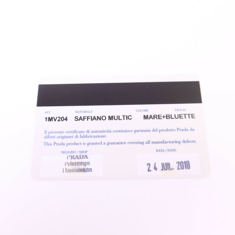 PRADA 牛皮皮革Wallet金扣錢包-9