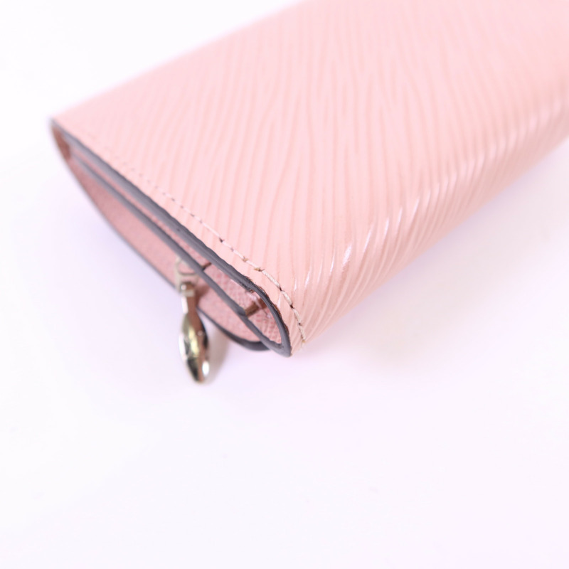 LOUIS VUITTON Epi Twist Compact XS Wallet銀扣錢包-14