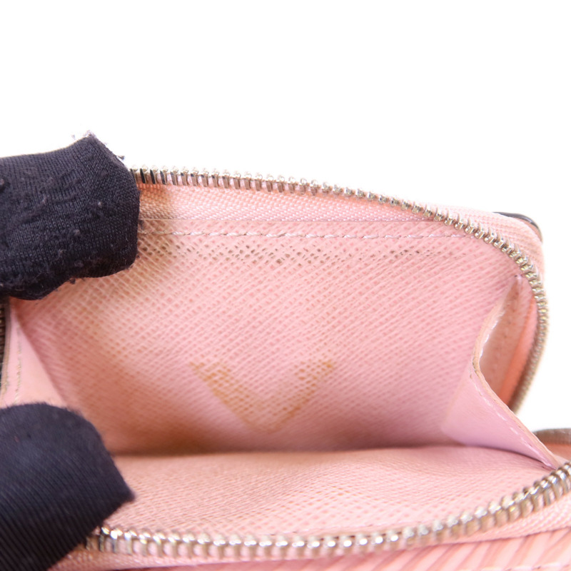 LOUIS VUITTON Epi Twist Compact XS Wallet銀扣錢包-17