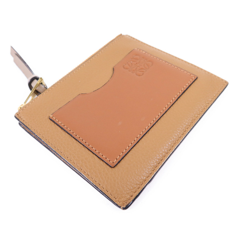 LOEWE 牛皮皮革Card Case金扣卡片套-2