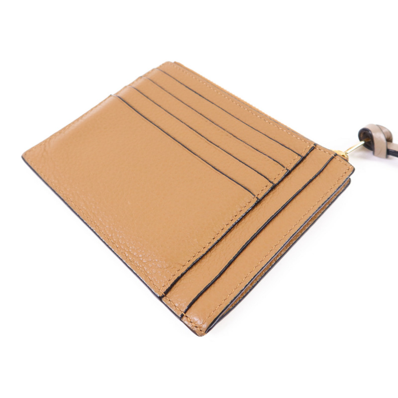 LOEWE 牛皮皮革Card Case金扣卡片套-3