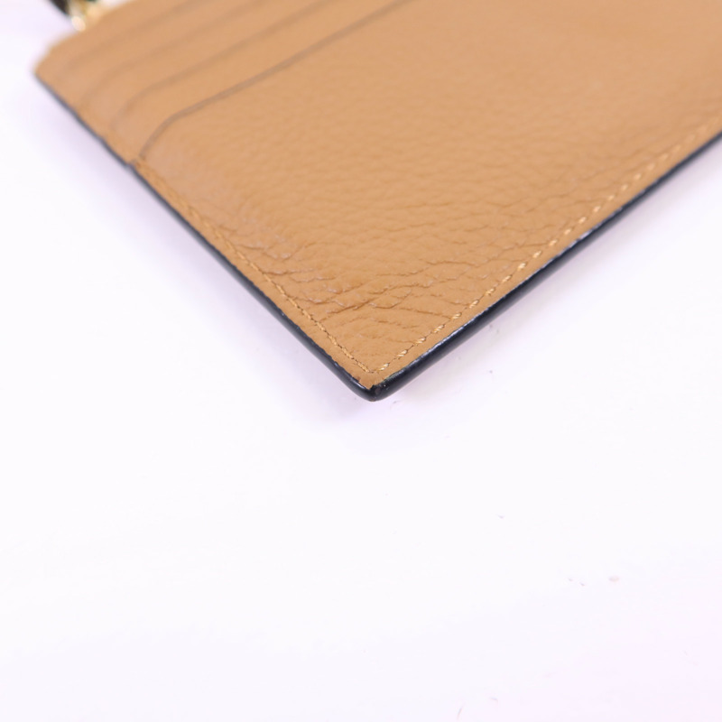 LOEWE 牛皮皮革Card Case金扣卡片套-11