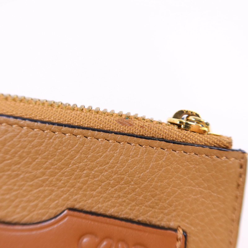 LOEWE 牛皮皮革Card Case金扣卡片套-14