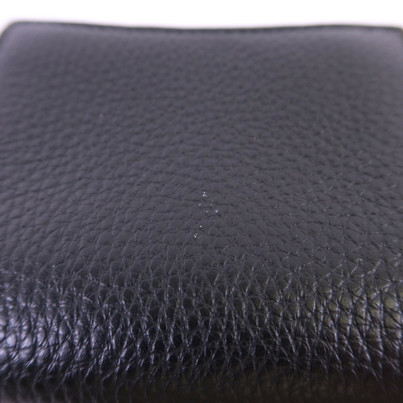 COACH 牛皮皮革Wallet金扣錢包-14