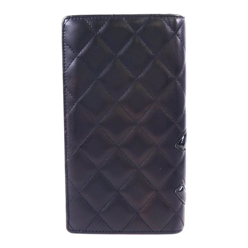 CHANEL 牛皮皮革Cambon Wallet長錢包-1