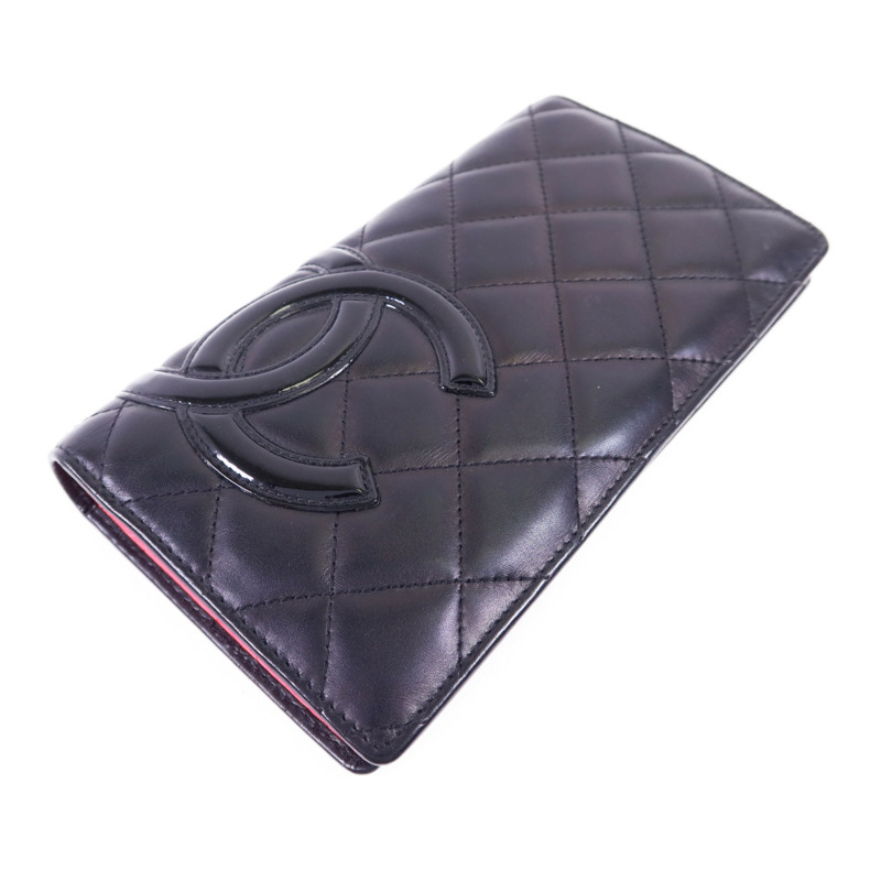 CHANEL 牛皮皮革Cambon Wallet長錢包-2