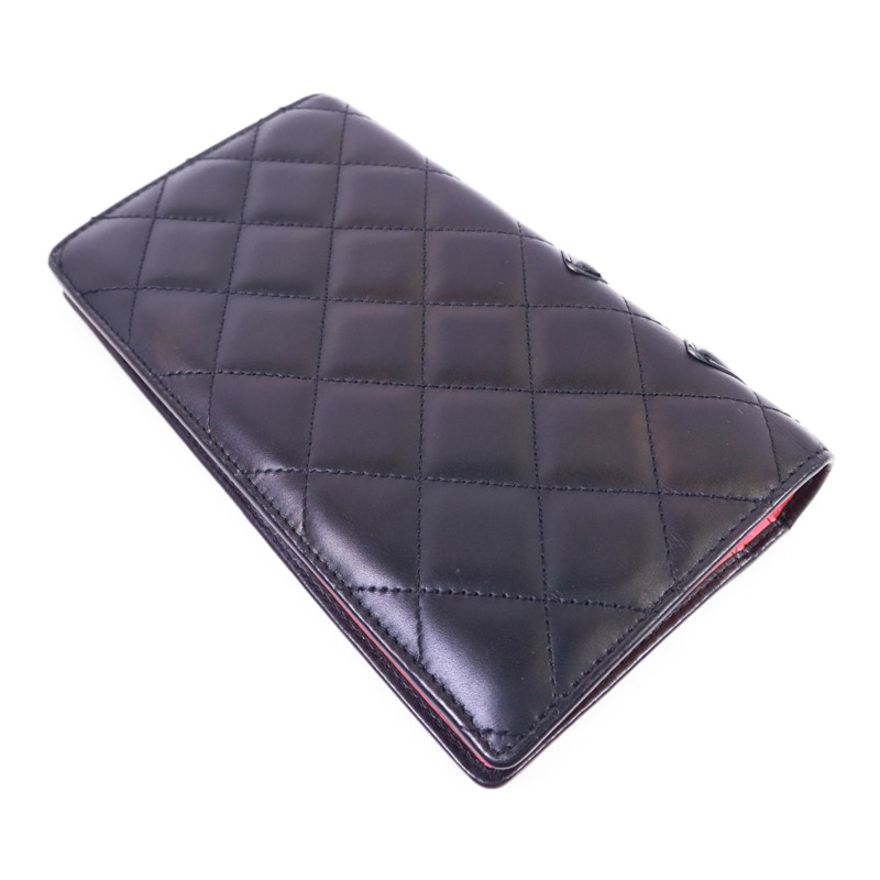 CHANEL 牛皮皮革Cambon Wallet長錢包-3