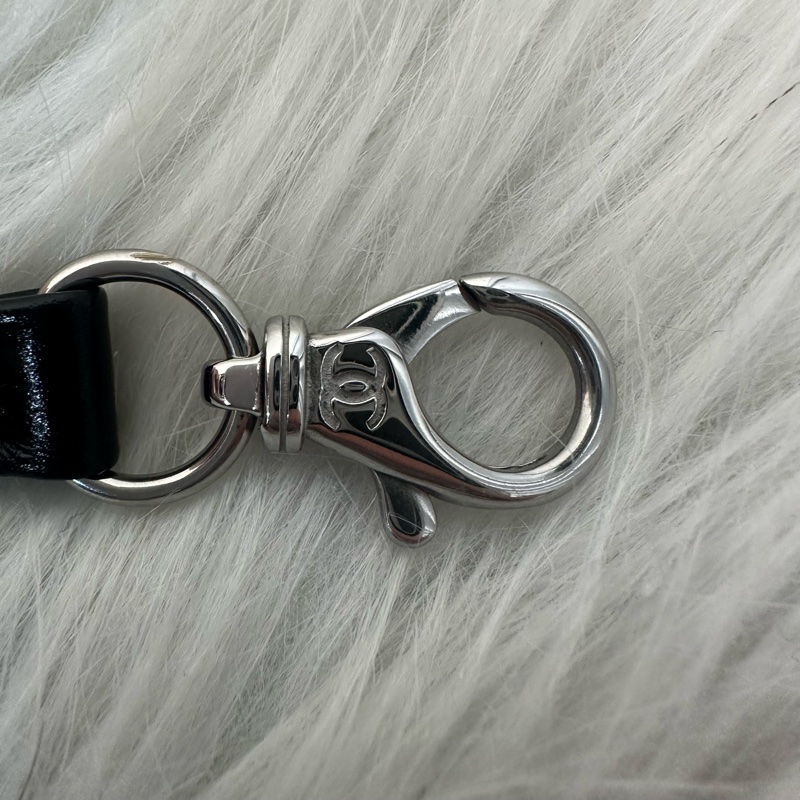 Chanel AS3260 黑皮銀鏈22bag 小號-34