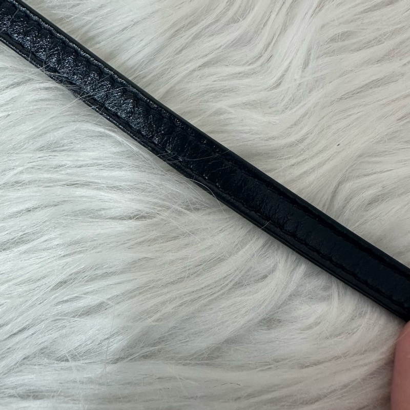 Chanel AS3260 黑皮銀鏈22bag 小號-36
