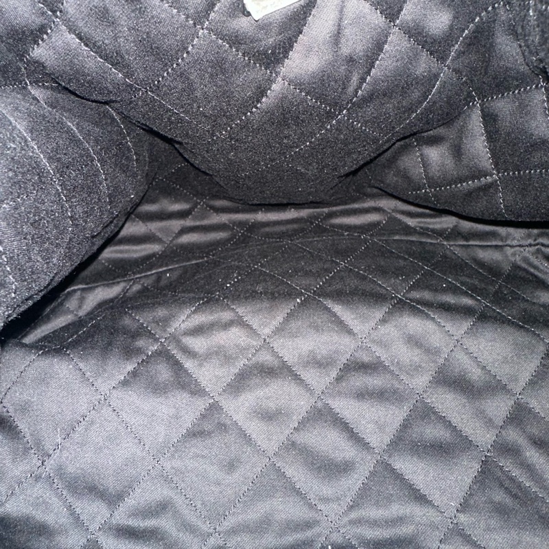 Chanel AS3260 黑皮銀鏈22bag 小號-42
