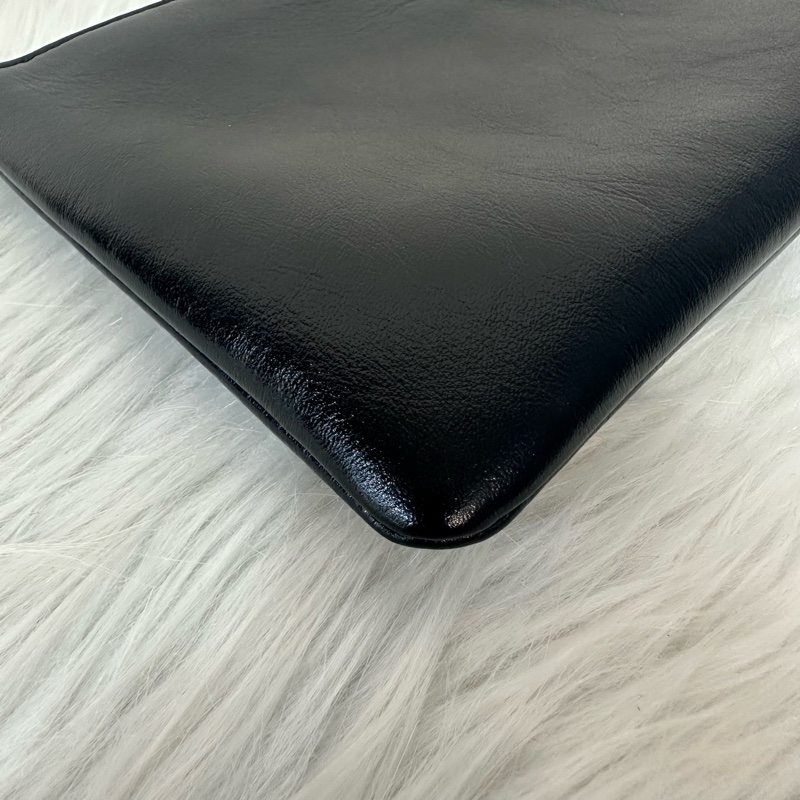 Chanel AS3260 黑皮銀鏈22bag 小號-64