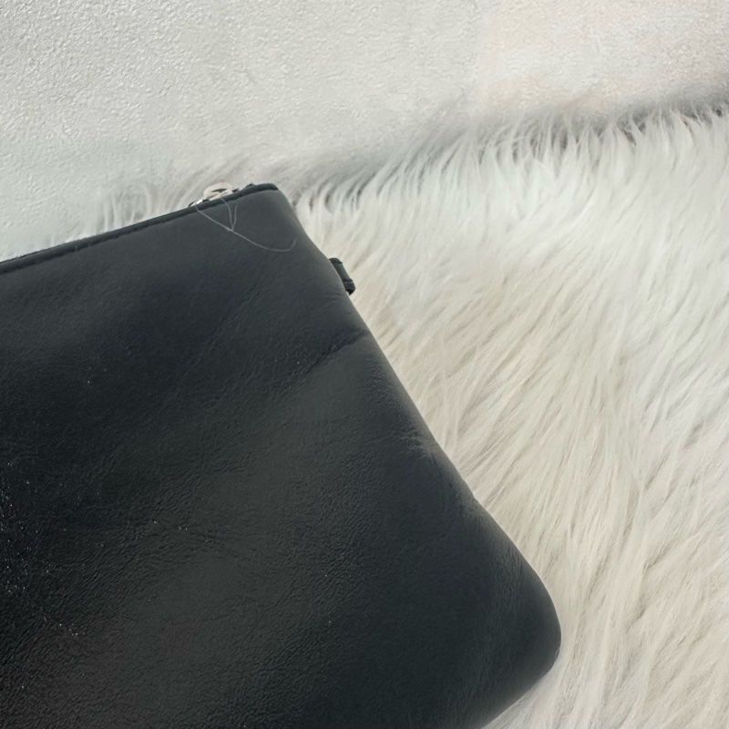 Chanel AS3260 黑皮銀鏈22bag 小號-65