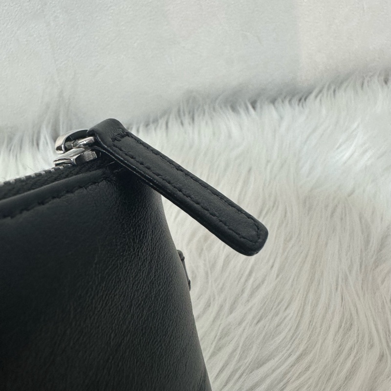 Chanel AS3260 黑皮銀鏈22bag 小號-69