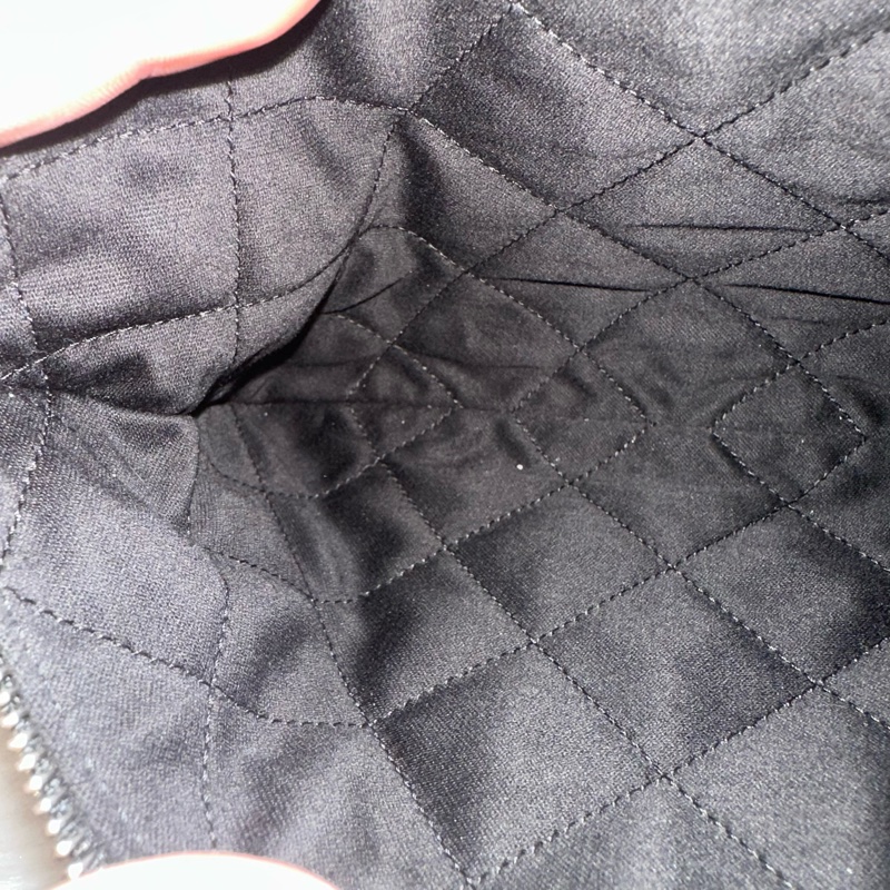 Chanel AS3260 黑皮銀鏈22bag 小號-76