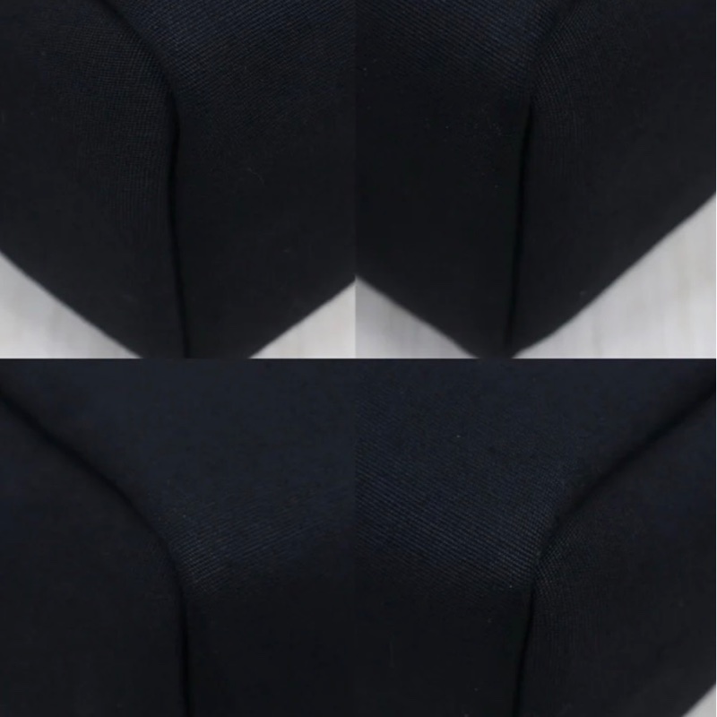 「JL精品代購」 98新 Hermes 愛馬仕 herbag 黑白熊貓色 兩包可替換-15