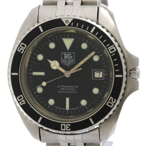 TAG HEUER 專業不鏽鋼自動男錶 844/5
