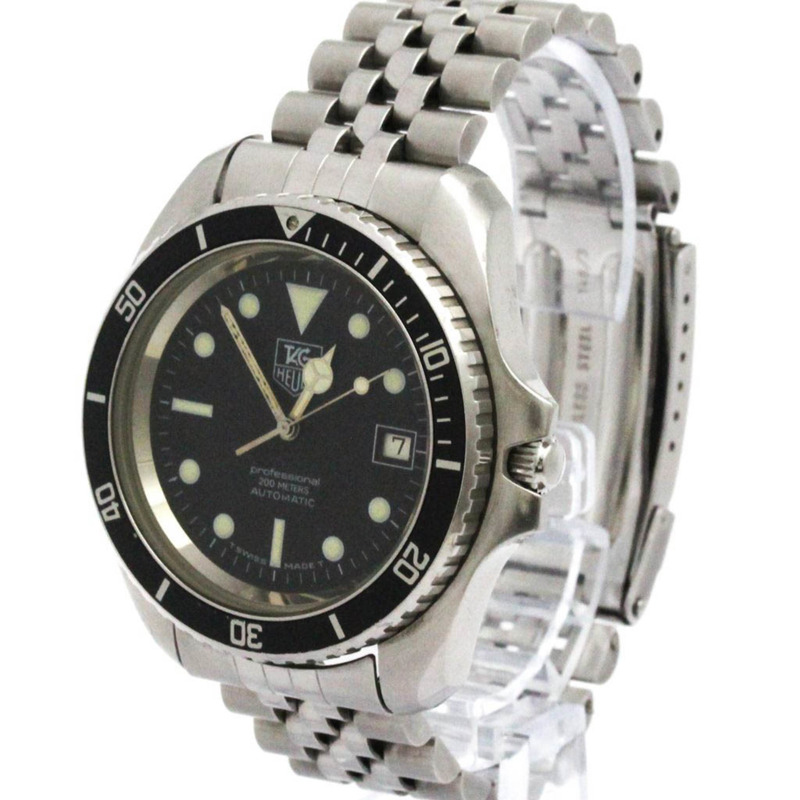 TAG HEUER 專業不鏽鋼自動男錶 844/5-1