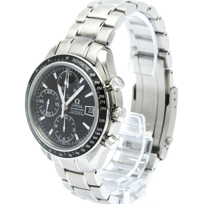 歐米茄超霸系列日期顯示精鋼自動男士腕錶 3210.50 拋光款-1