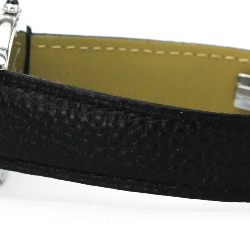 卡地亞 Ronde Solo LM 精鋼皮革石英男士腕錶 W6700255 拋光-2