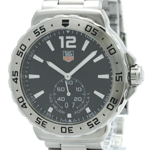 TAG HEUER 豪雅一級方程式大日曆精鋼石英男士腕錶 WAU1112 拋光
