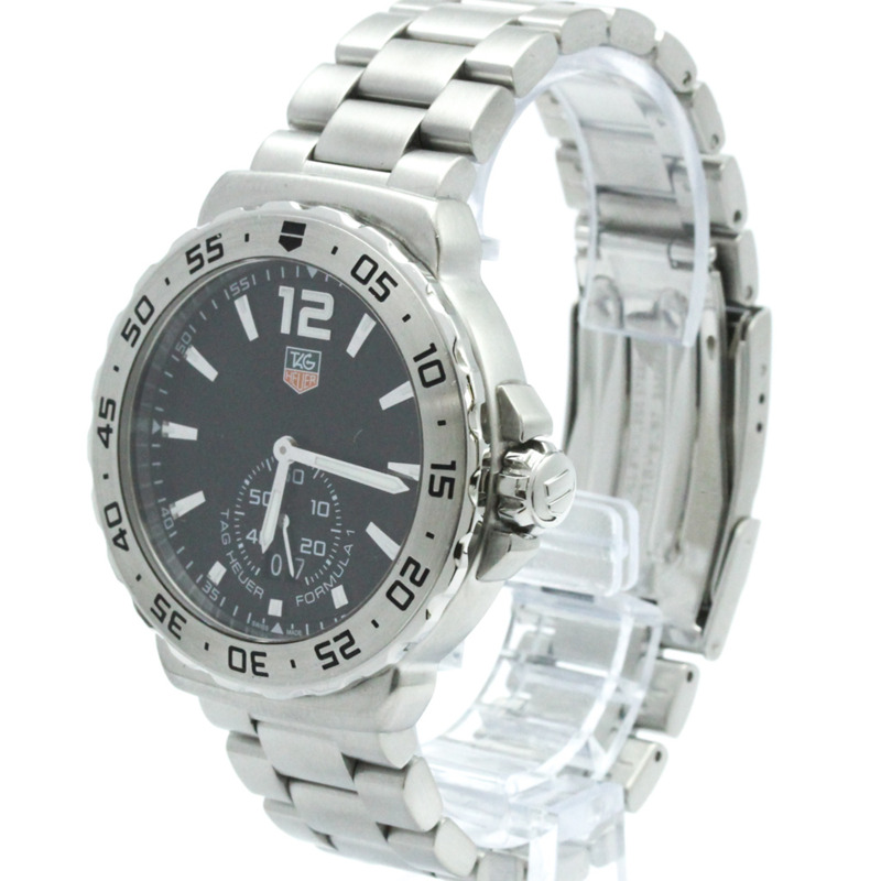 TAG HEUER 豪雅一級方程式大日曆精鋼石英男士腕錶 WAU1112 拋光-1