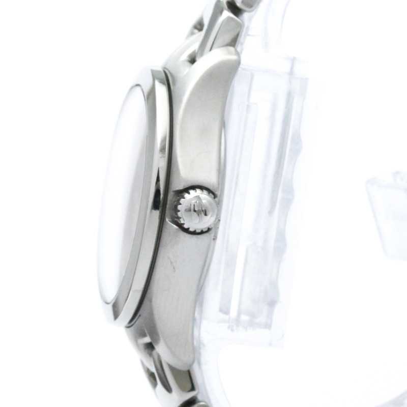 TAG HEUER 豪雅 Link 系列粉紅珍珠貝母錶盤精鋼石英女錶 WJF1312 拋光款-3