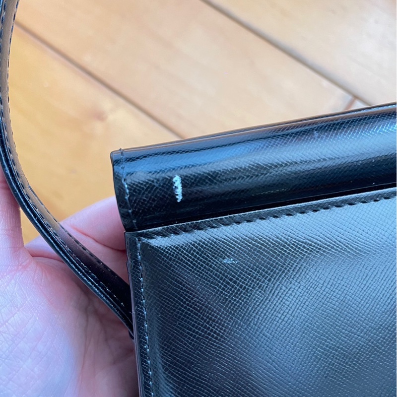 YSL 黑色女士手提包包-14