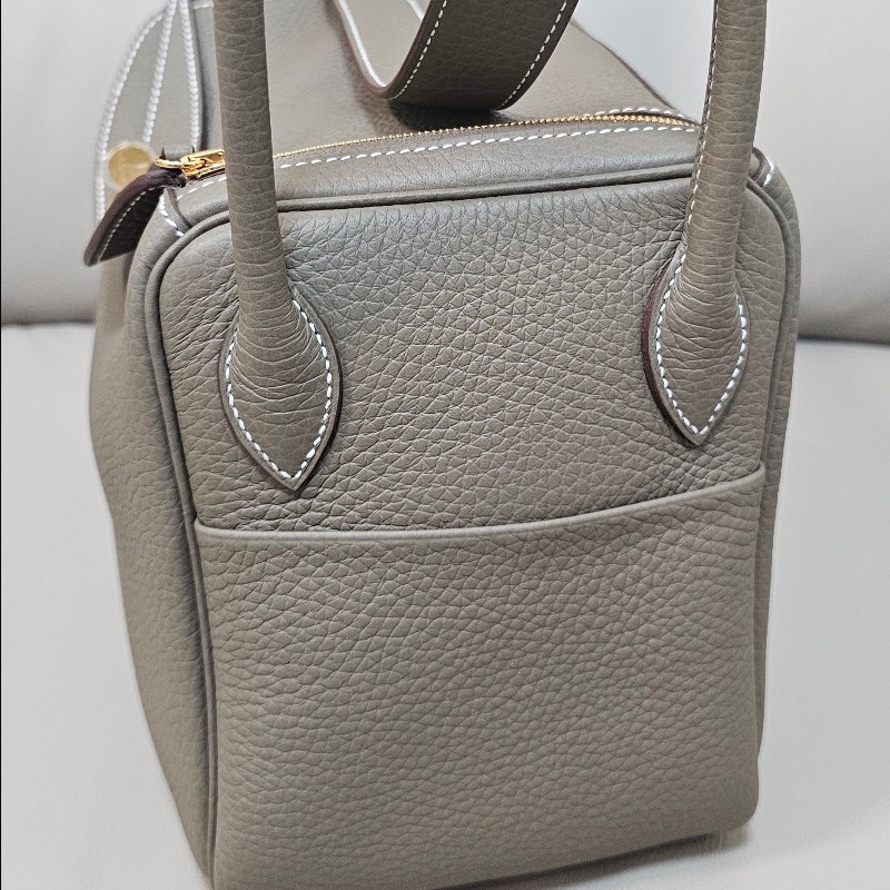 🔥全新🌟 愛馬仕 Lindy 26大象灰金扣 K刻 Stamp K-1