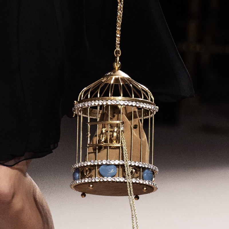 【全新 VIC特級收藏品!】Chanel 鳥籠包 秀場紀念款-2