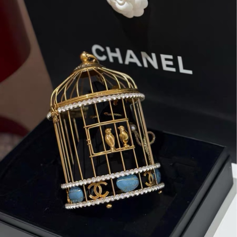 【全新 VIC特級收藏品!】Chanel 鳥籠包 秀場紀念款-4