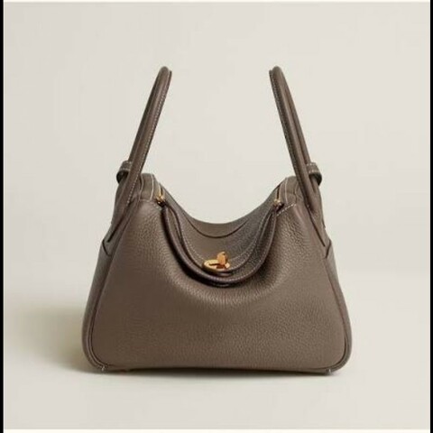全新 愛馬仕 Hermes Lindy 26 Etoupe gold大象灰金扣 K刻