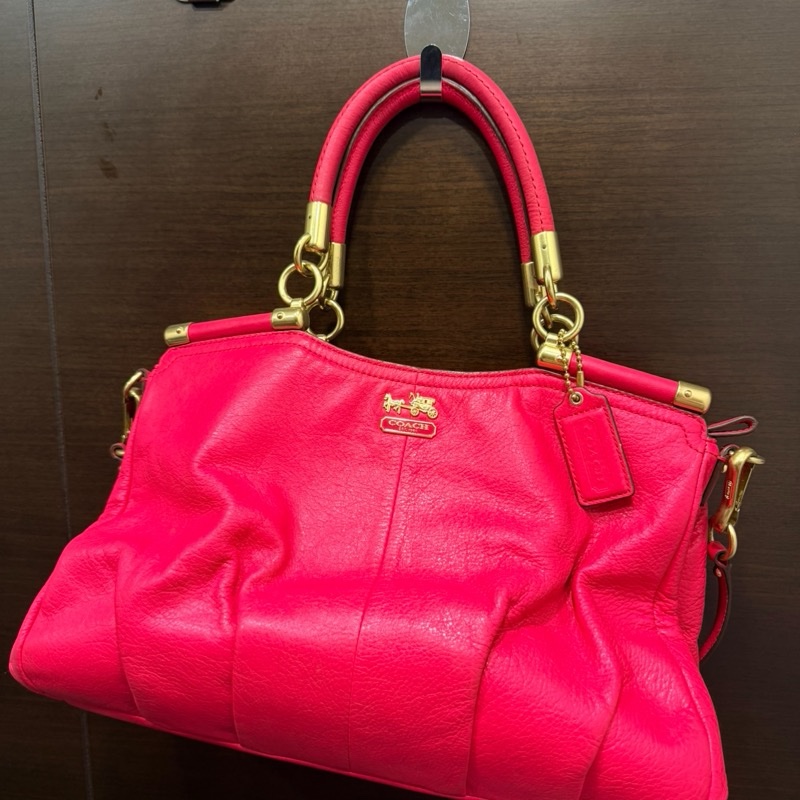 桃色coach托特包-6