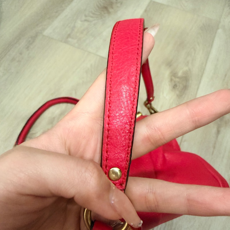 桃色coach托特包-14